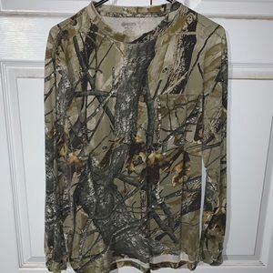 Camo long sleeve shirt